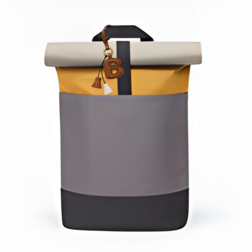 Hajo Medium Backpack Lotus Honey Mustard - Dark Grey
