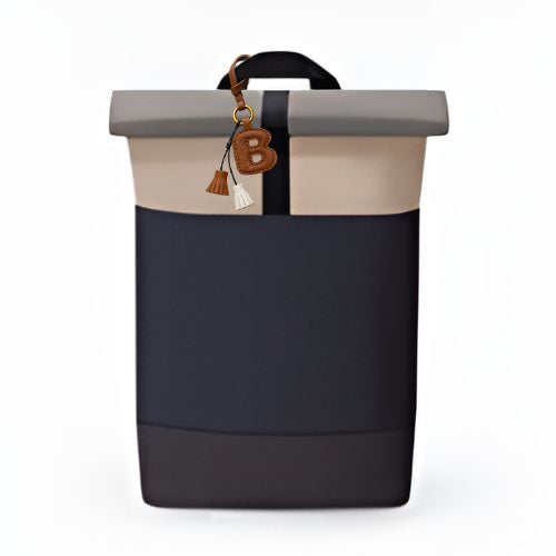Hajo Medium Backpack Lotus Nude - Dark Navy