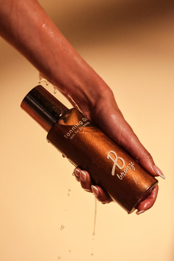 B-bronzè Tanning Oil with Tan Accelerator